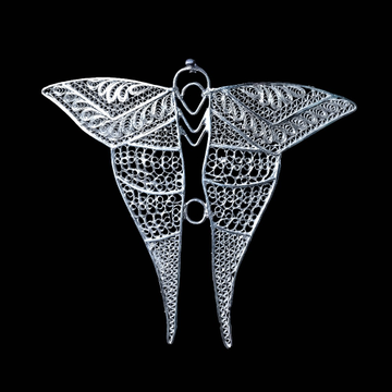 Silver plain design pendants