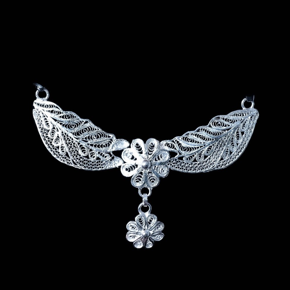 Silver fancy design pendants